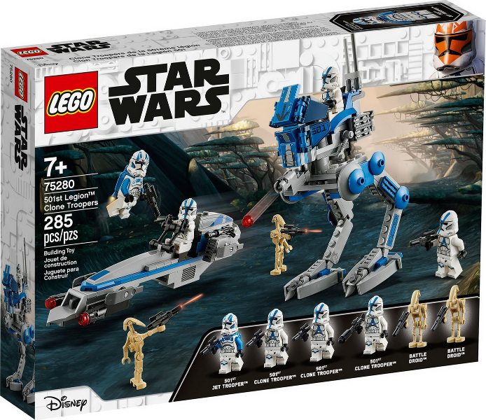 Lego 75280 - Star Wars - Clone Troopers™ der 501. Legion