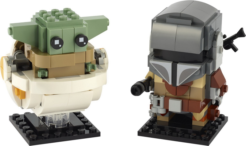 Lego 75317 - Star Wars - BrickHeadz - Der Mandalorianer™ und das Kind