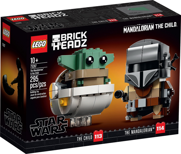 Lego 75317 - Star Wars - BrickHeadz - Der Mandalorianer™ und das Kind