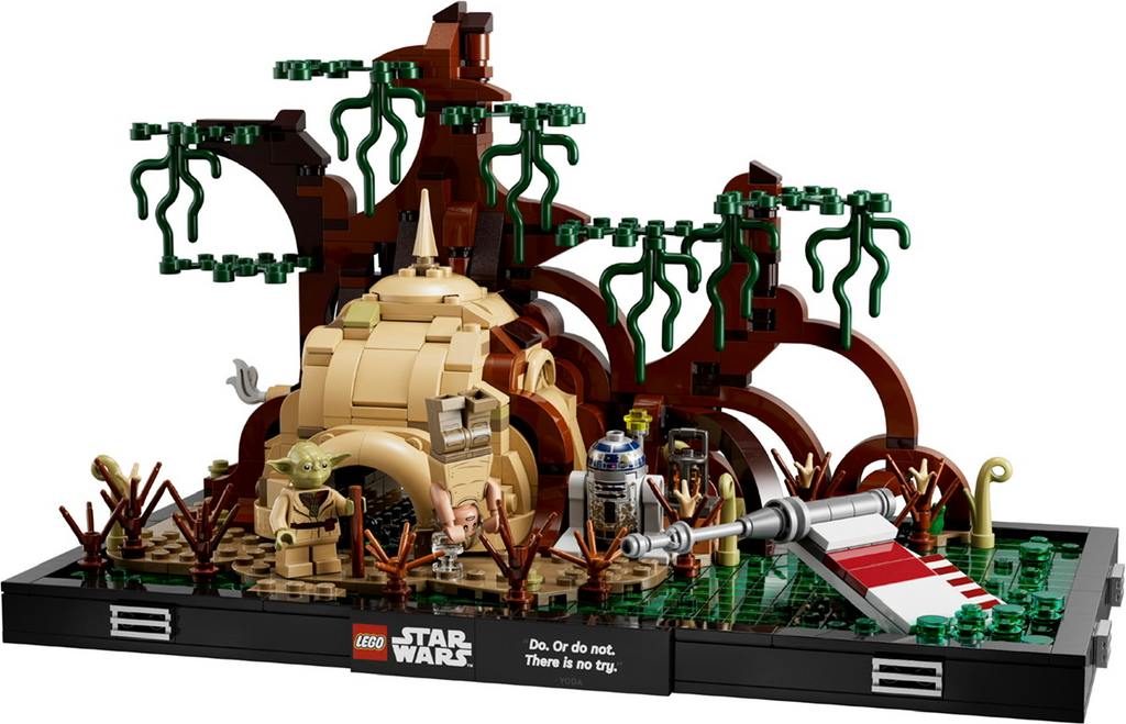 Lego 75330 - Star Wars - Jedi™ Training auf Dagobah™ – Diorama