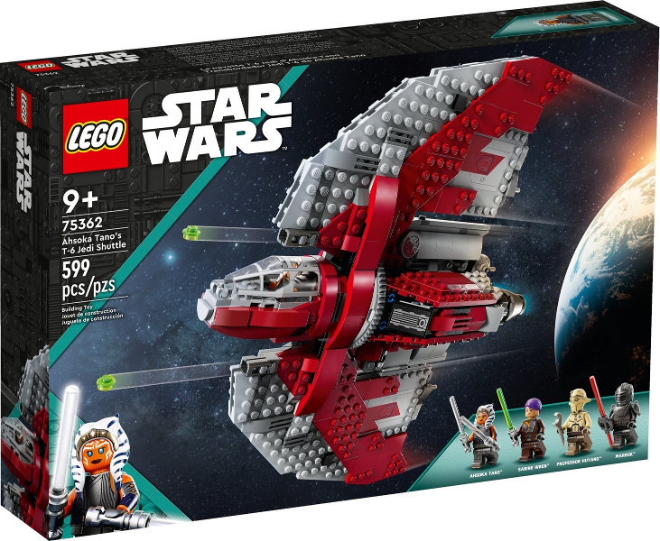 Lego 75362 - Star Wars - Ahsoka Tanos T-6 Jedi Shuttle