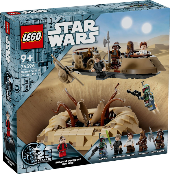 Lego 75396 - Star Wars - Wüsten-Skiff und Sarlacc-Grube