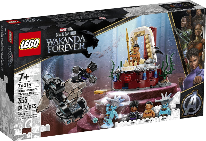 Lego 76213 - Marvel - König Namors Thronsaal