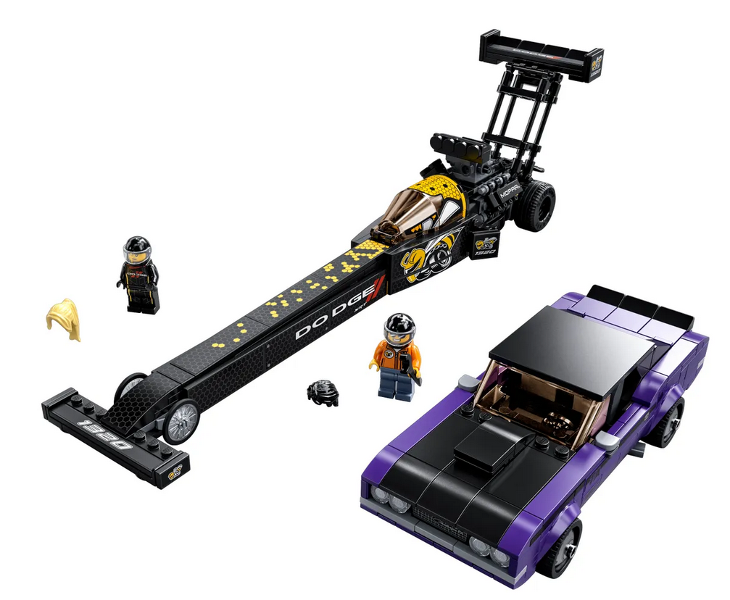 Lego 76904, Speed Champions, Mopar Dodge//SRT Dragster & 1970 Dodge Challenger