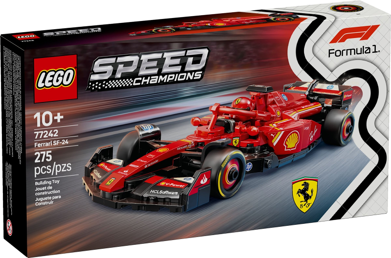 Lego 77242, Speed Champions, Ferrari SF-24 F1® Rennauto