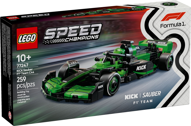 Lego 77247, Speed Champions, KICK Sauber F1® Team C44 Rennauto