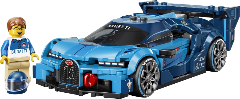 Lego 77253, Speed Champions, Bugatti Vision GT Hypersportwagen