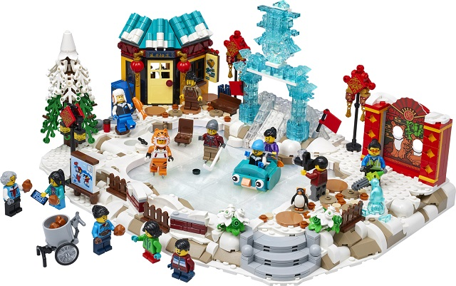 Lego 80109 - Weihnachten - Saisonal - Mondneujahrs-Eisfestival