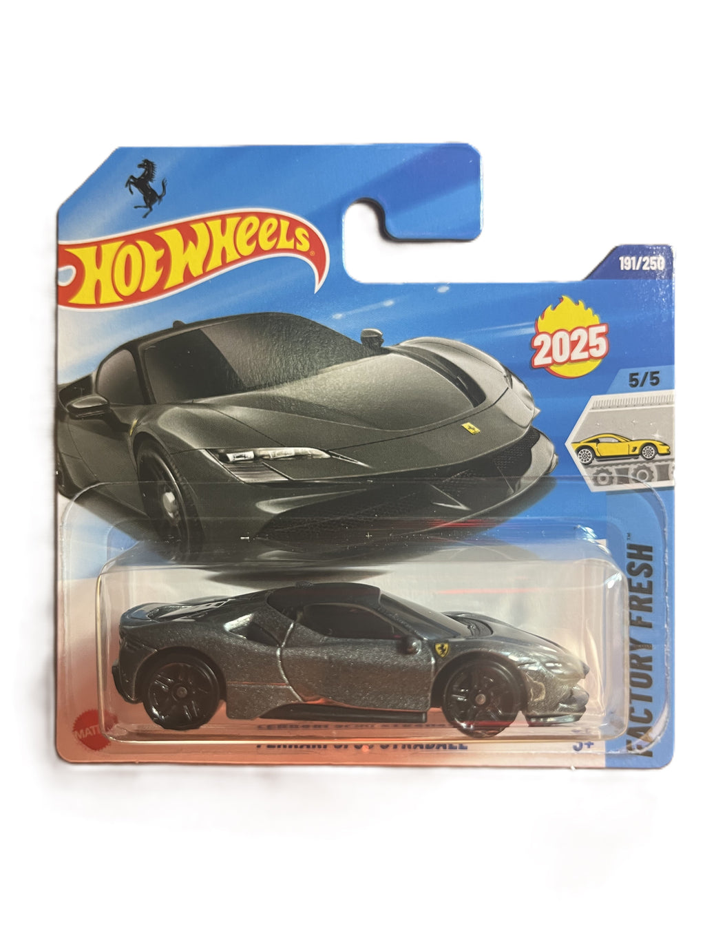 Hot Wheels HYY08 - Ferrari SF90 Stradale - short Card - 2025