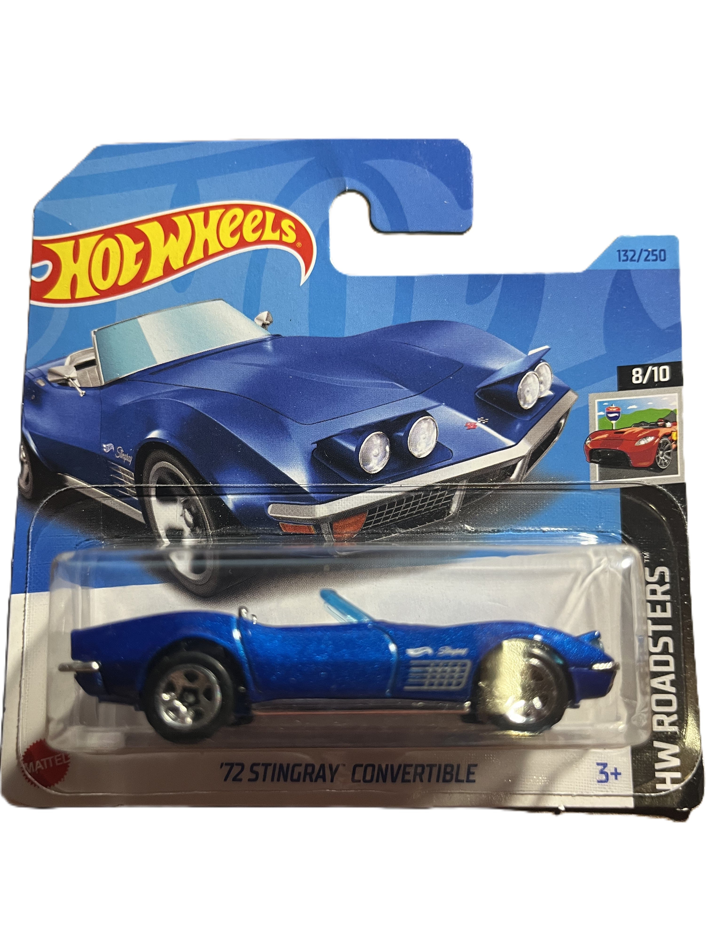 Hot Wheels HKG60 - 72 Stingray Convertible - short Card - 2023