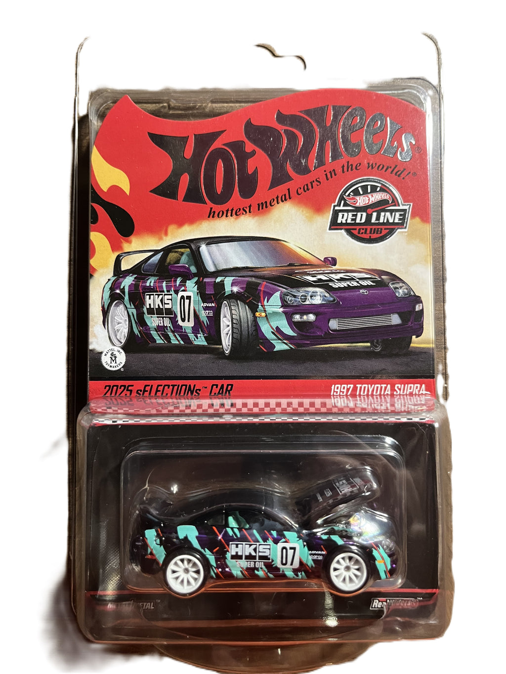 Hot Wheels JCP18 - 1997 Toyota Supra - Red Line Club - Sammlermodell