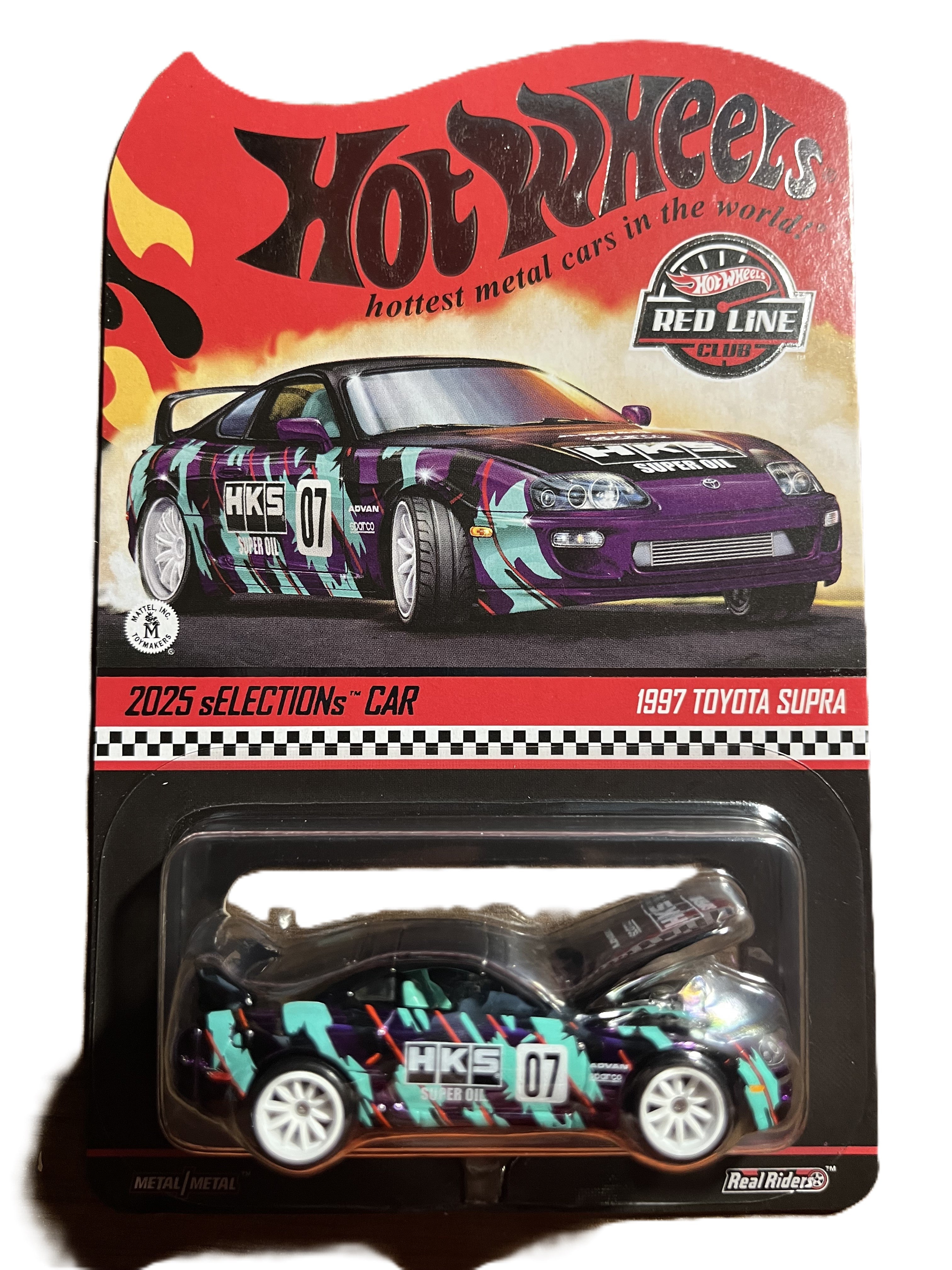 Hot Wheels JCP18 - 1997 Toyota Supra - Red Line Club - Sammlermodell