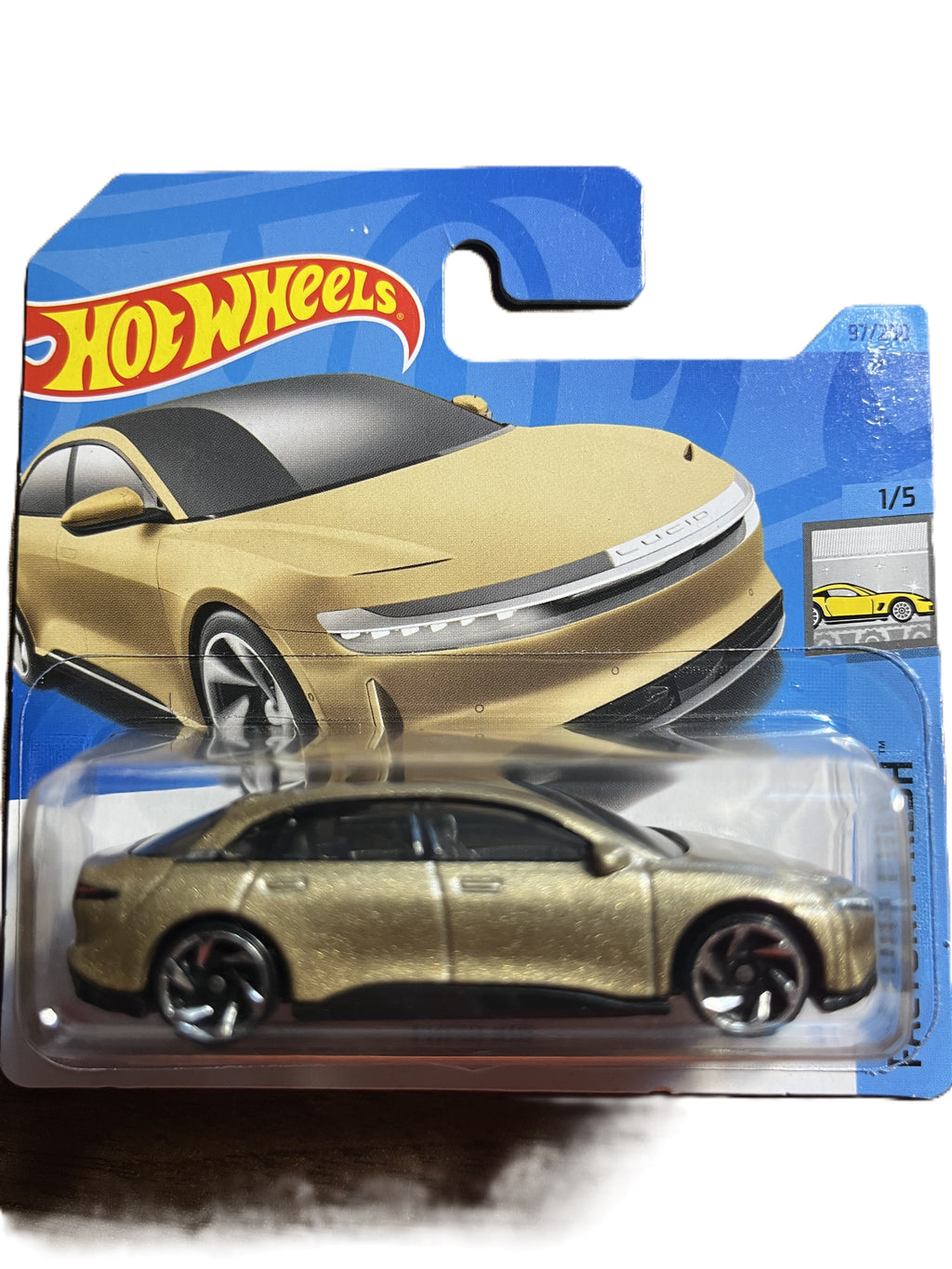 Hot Wheels HKJ29 - Lucid Air - short Card - 2023
