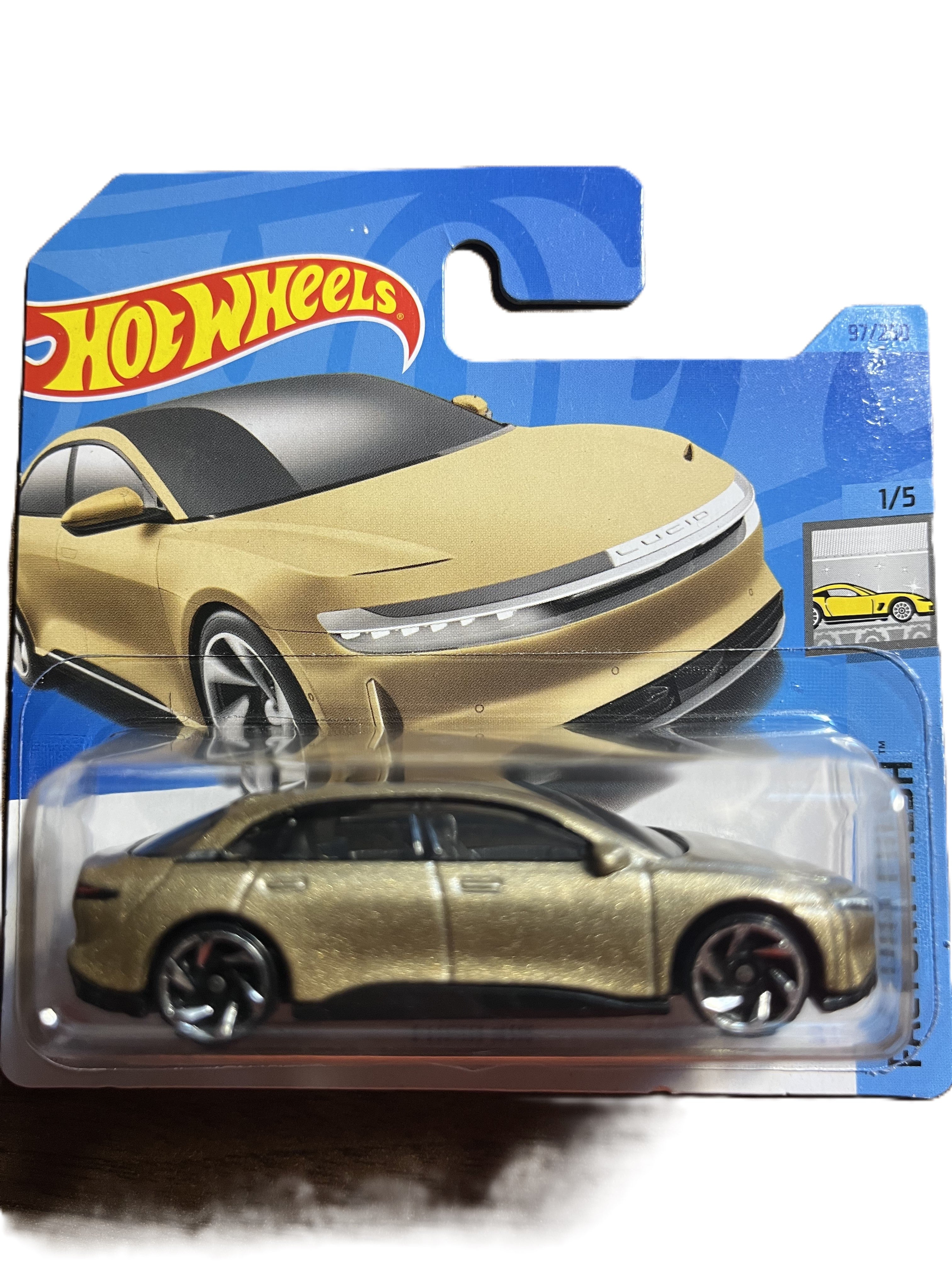 Hot Wheels HKJ29 - Lucid Air - short Card - 2023