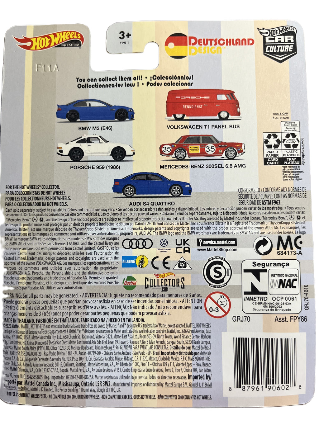 Hot Wheels GRJ70 - Porsche 959 (1986) - Deutschland Design - 3/5 - Premium