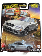 Hot Wheels JBL07 - 2008 Mercedes-Benz CLK 63 AMG Black Series - Boulevard 126 - Premium