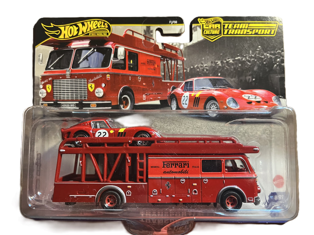 Hot Wheels JBM37 - Ferrari 250 GTO - Team Transporter 83 - Premium