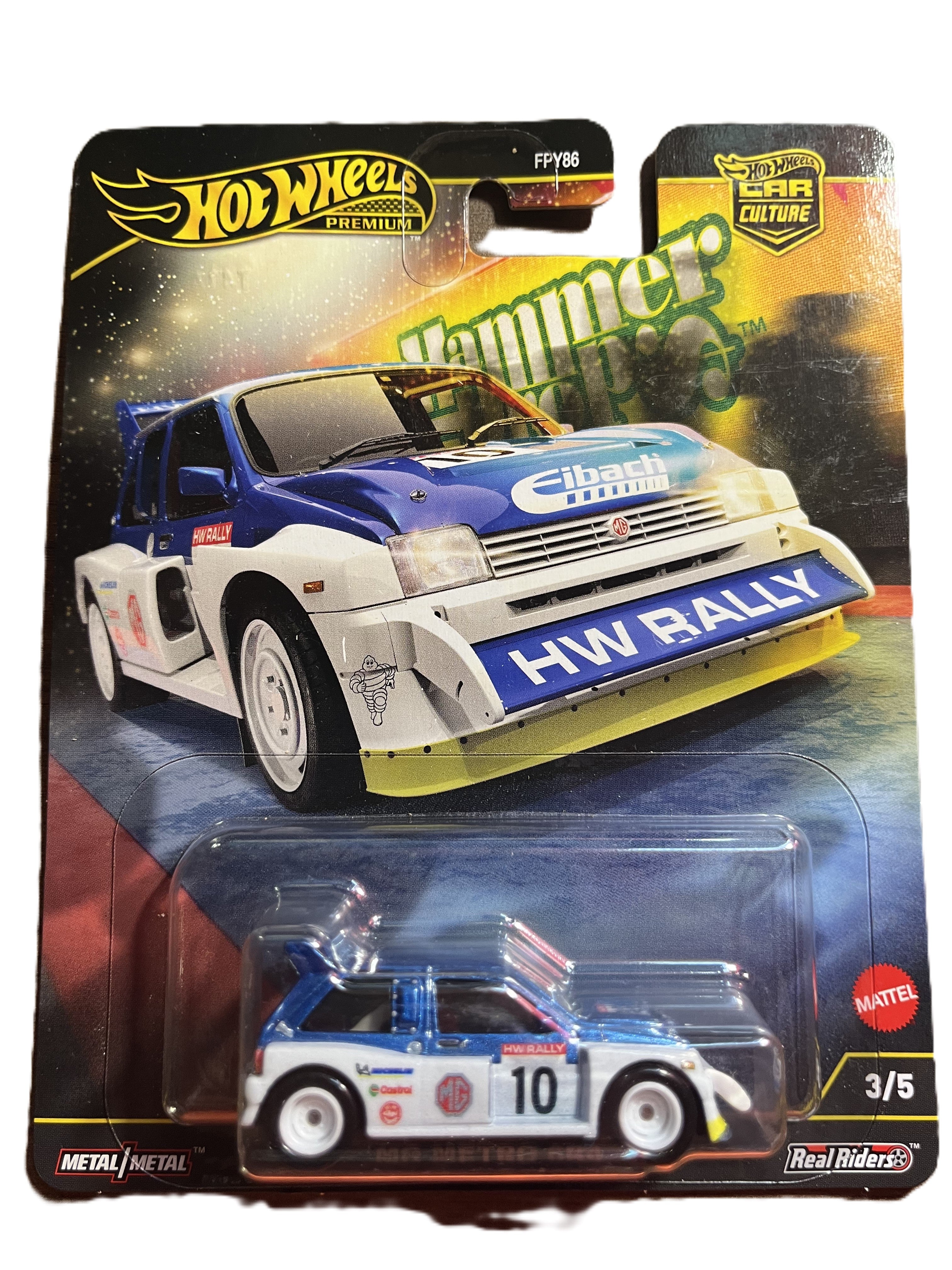 Hot Wheels HRW09 - MG Metro 6R4 - Hammer Drops 3/5 - Premium