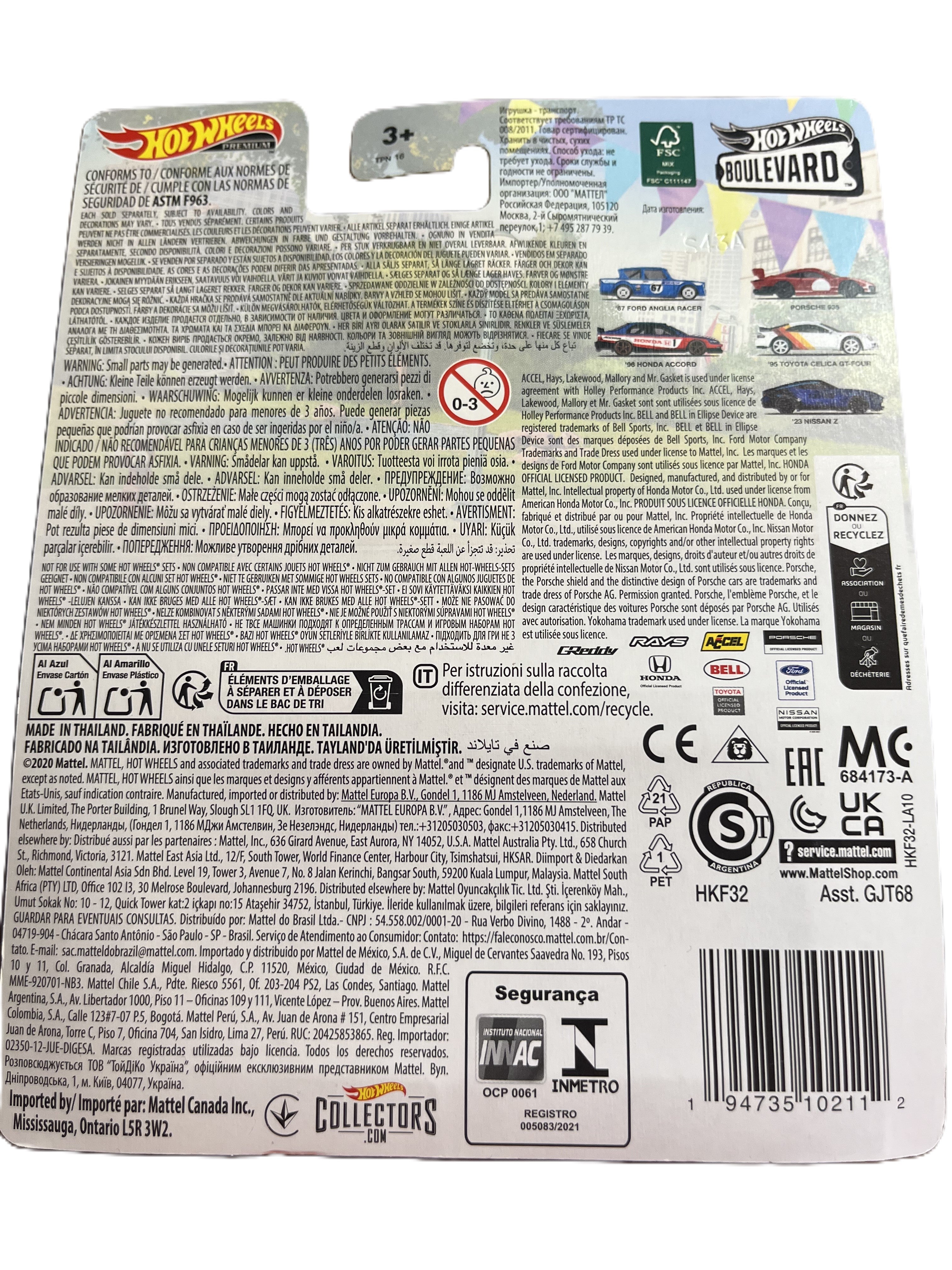 Hot Wheels HKF32 - 67 Ford Anglia Racer - Boulevard 86 - Premium