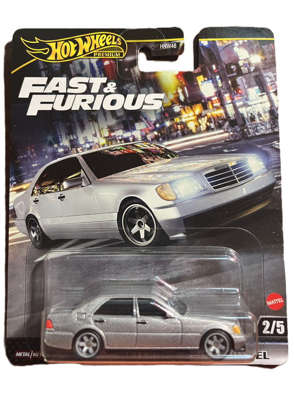 Hot Wheels HRT94 - Mercedes-Benz 500 SEL - Fast & Furious 2/5 - Premium