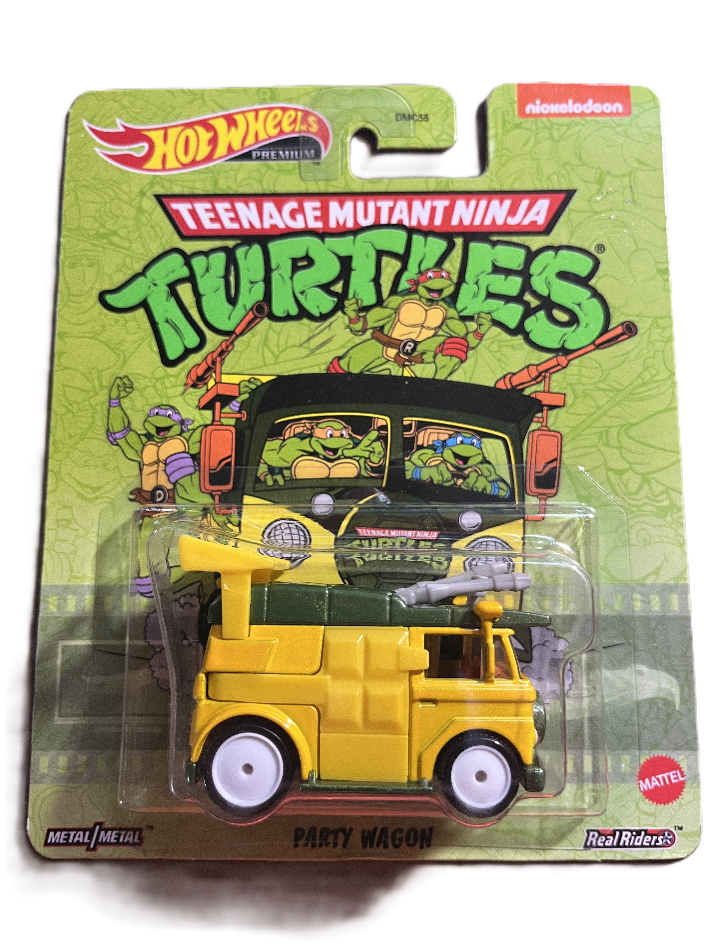 Hot Wheels GJR50 - Party Wagon - Turtles - Premium