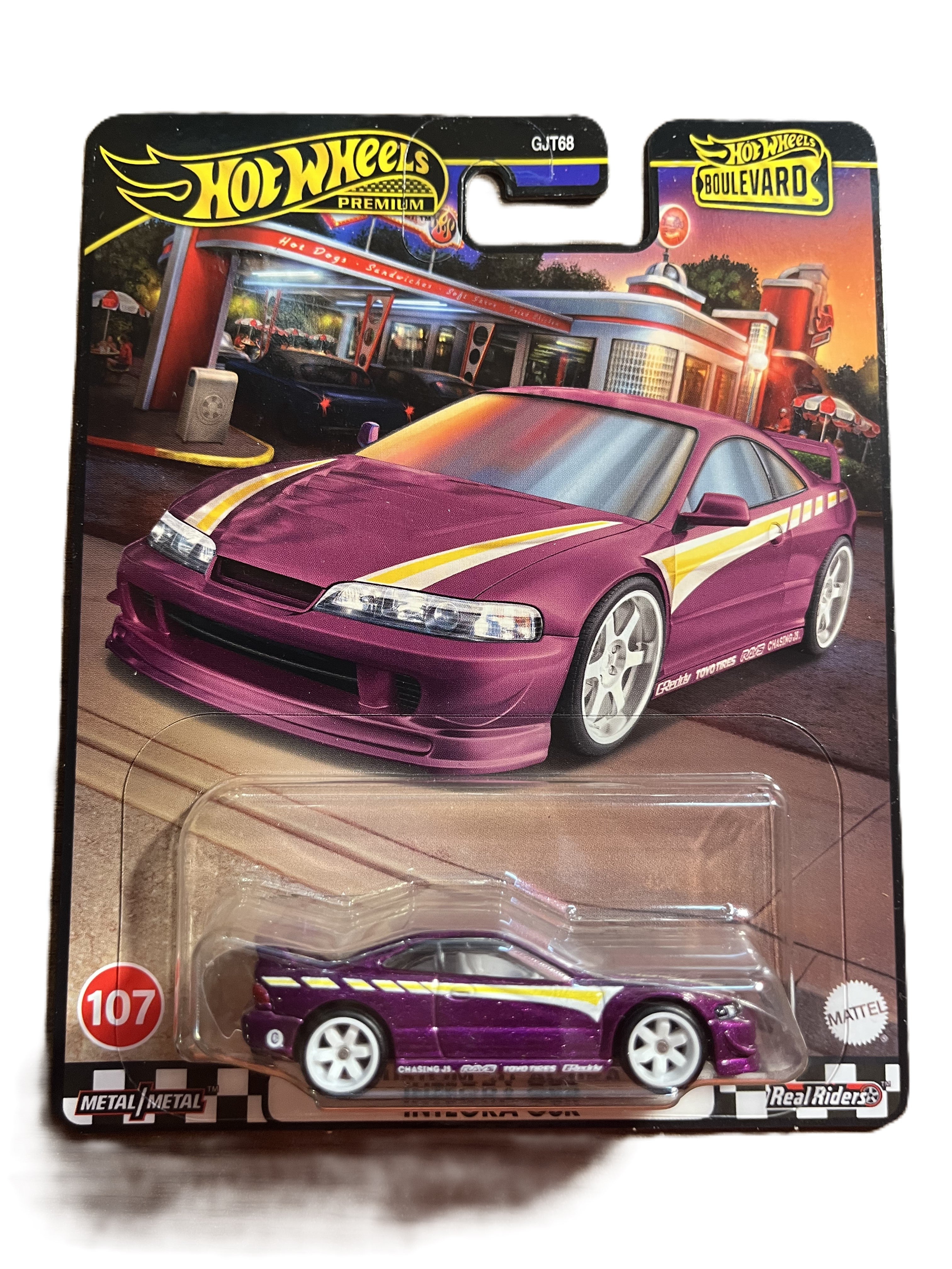 Hot Wheels HRT77 - Custom 01 Acura Integra GSR - Boulevard 107 - Premium