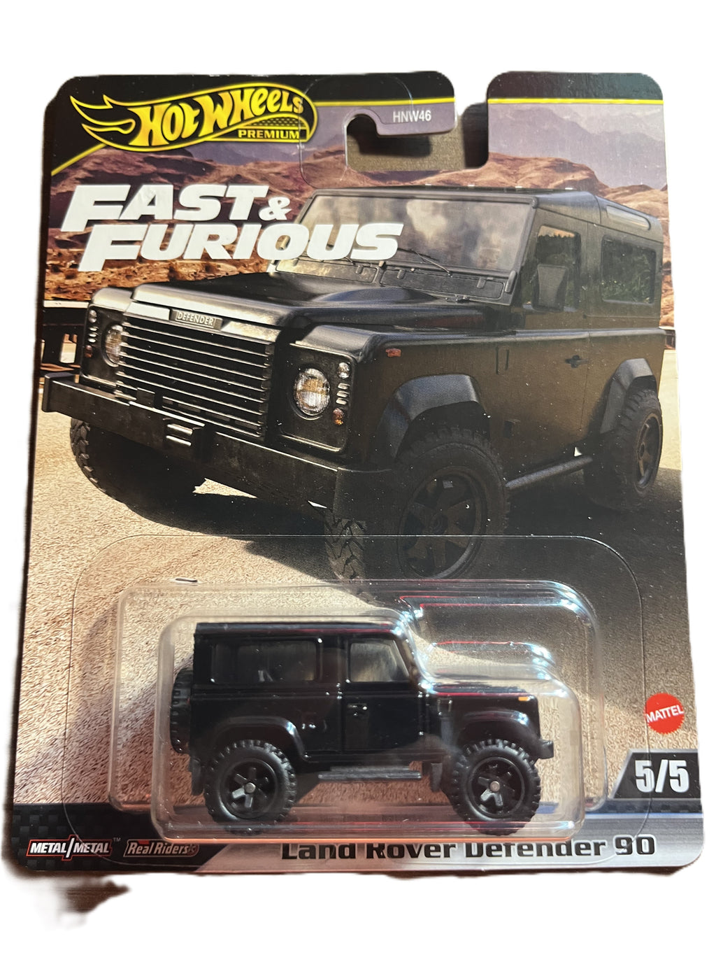 Hot Wheels HYP74 - Land Rover Defender 90 - Fast & Furious 5/5 - Premium