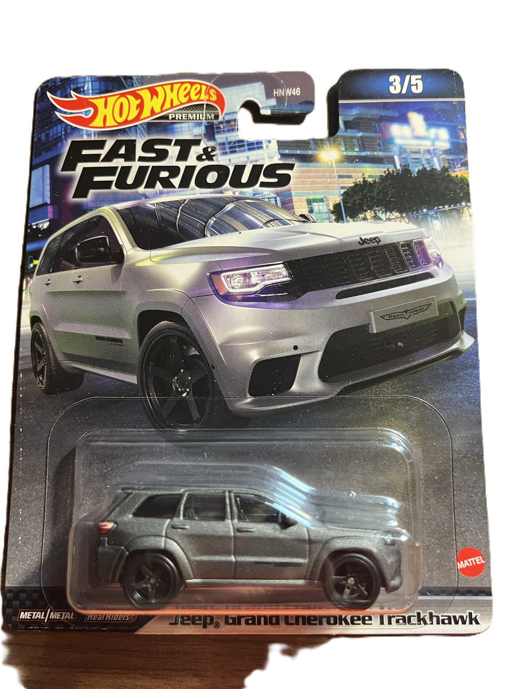 Hot Wheels HNW48 - Fast & Furious 3/5 - Jeep Grand Cherokee Truckhawk - Premium