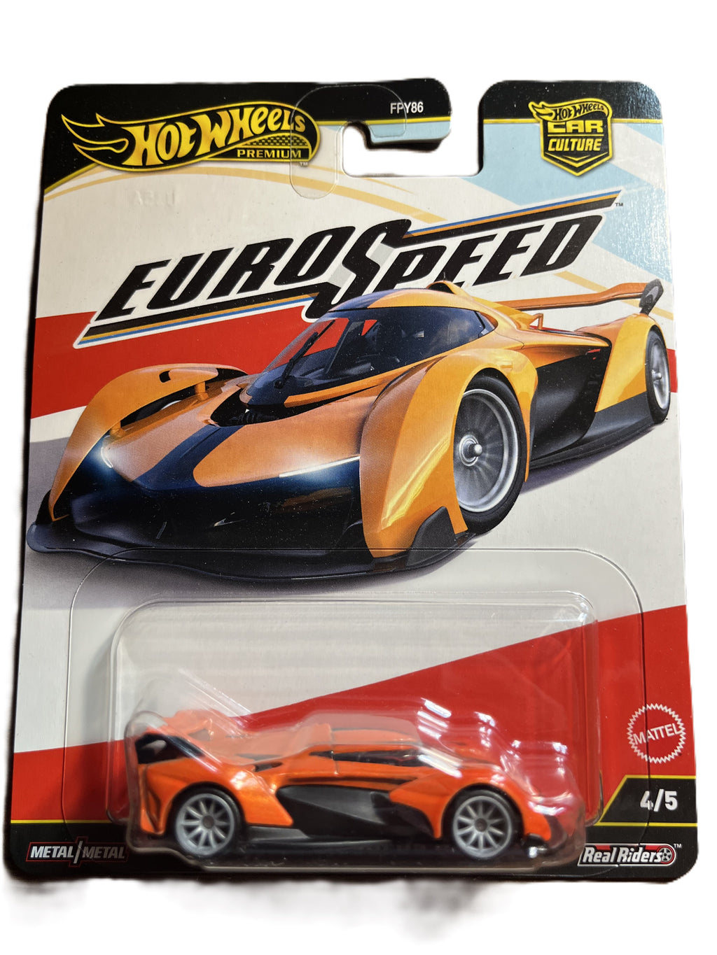 Hot Wheels JBK78 - McLAREN Solus GT - Euro Speed 4/5 - Premium