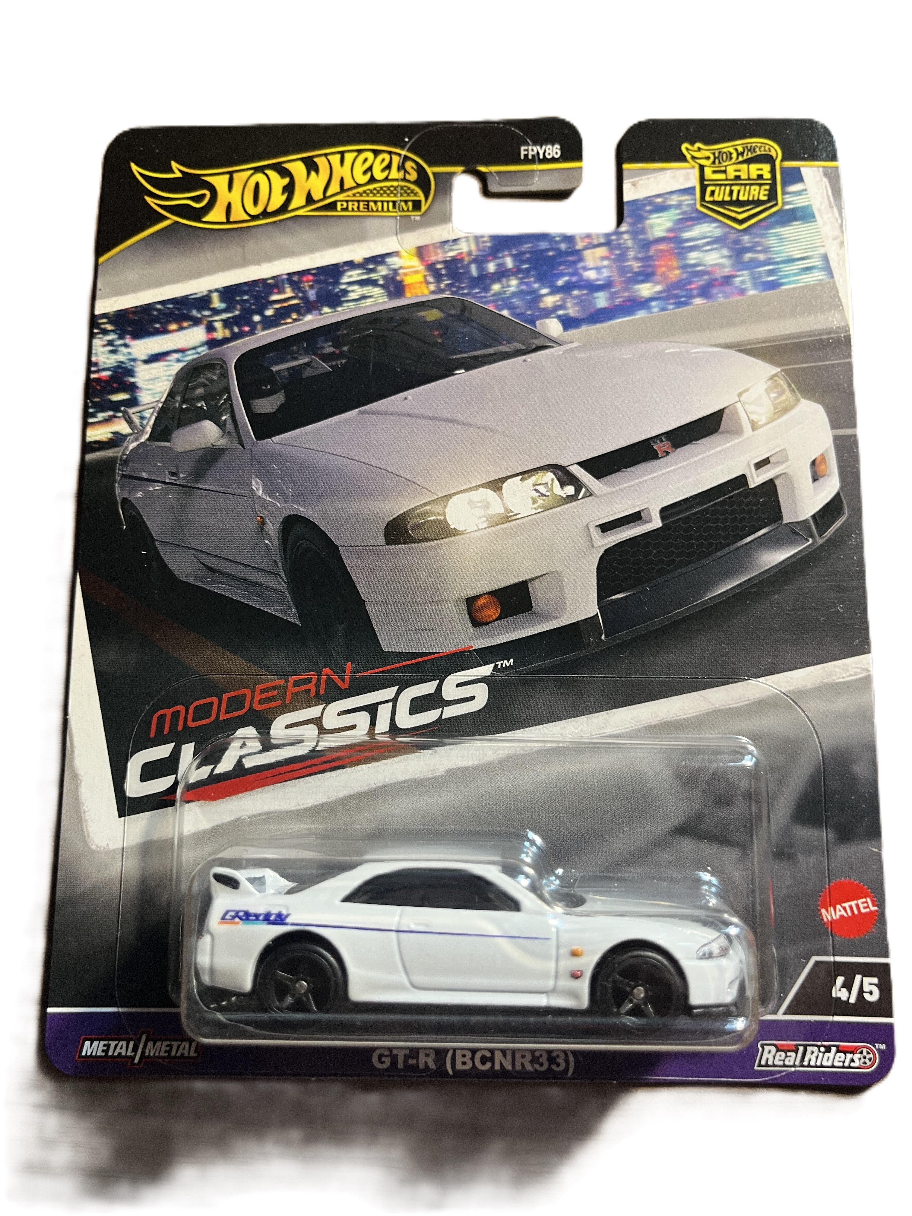 Hot Wheels HRV99 - Nissan Skyline GT-R (BCNR33) - Modern Classics 4/5 - Premium