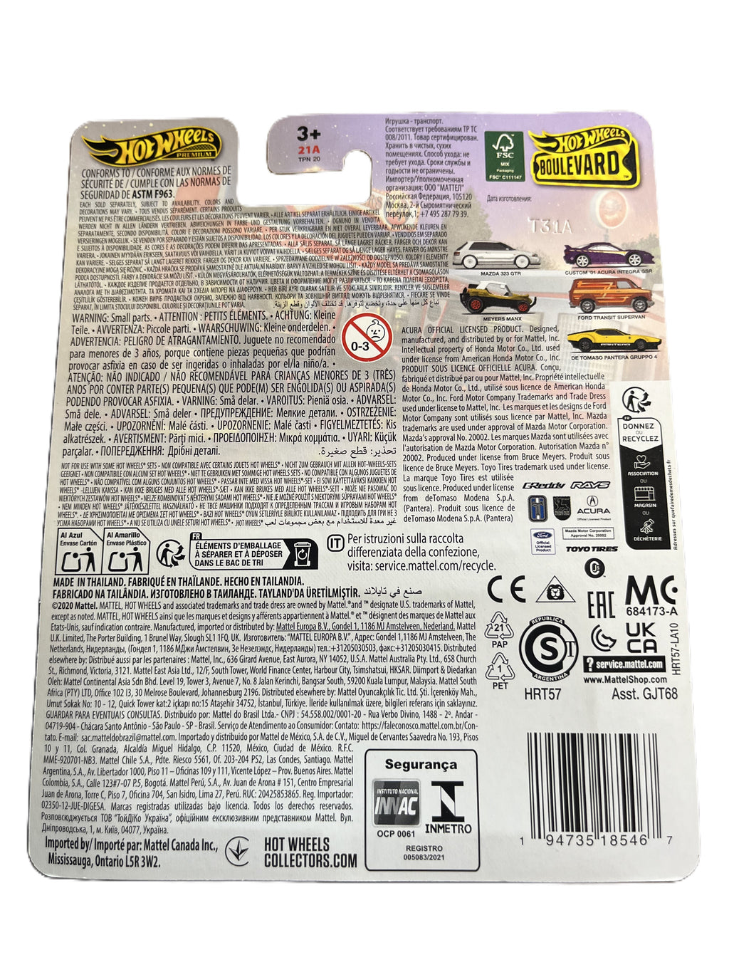 Hot Wheels HRT57 - Meyers Manx - Boulevard 108 - Premium
