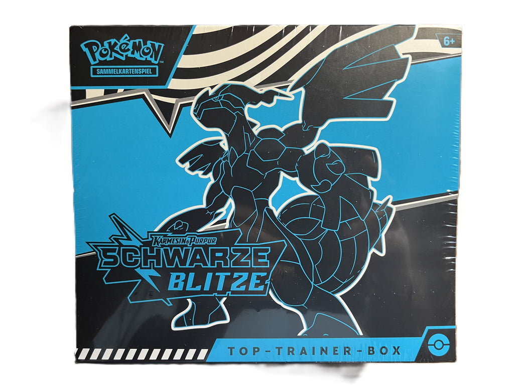 Pokémon Karmesin & Purpur - Schwarze Blitze - Top Trainer Box - Deutsch