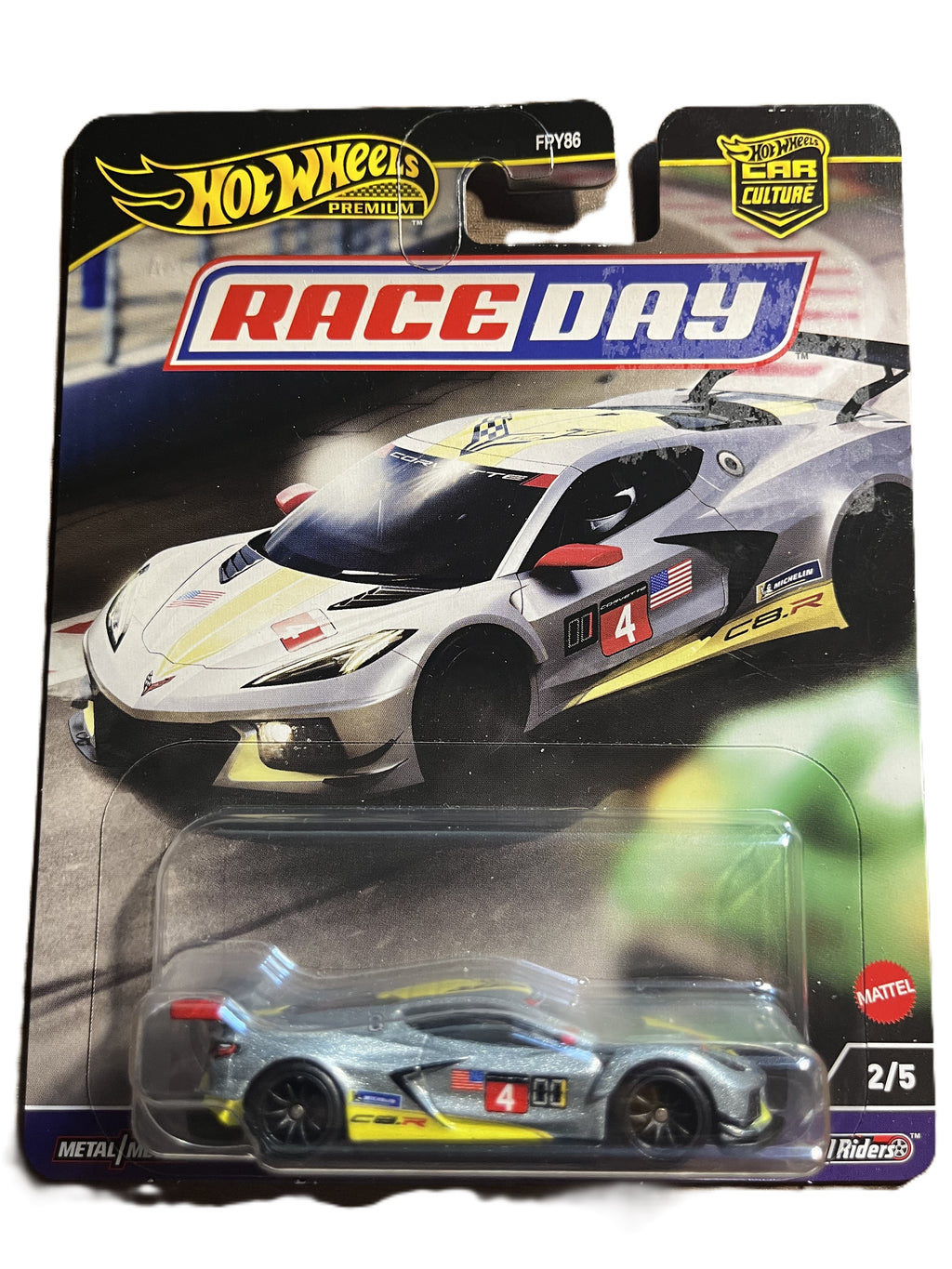 Hot Wheels HRV95 - Corvette C8. R - Race Day 2/5 - Premium