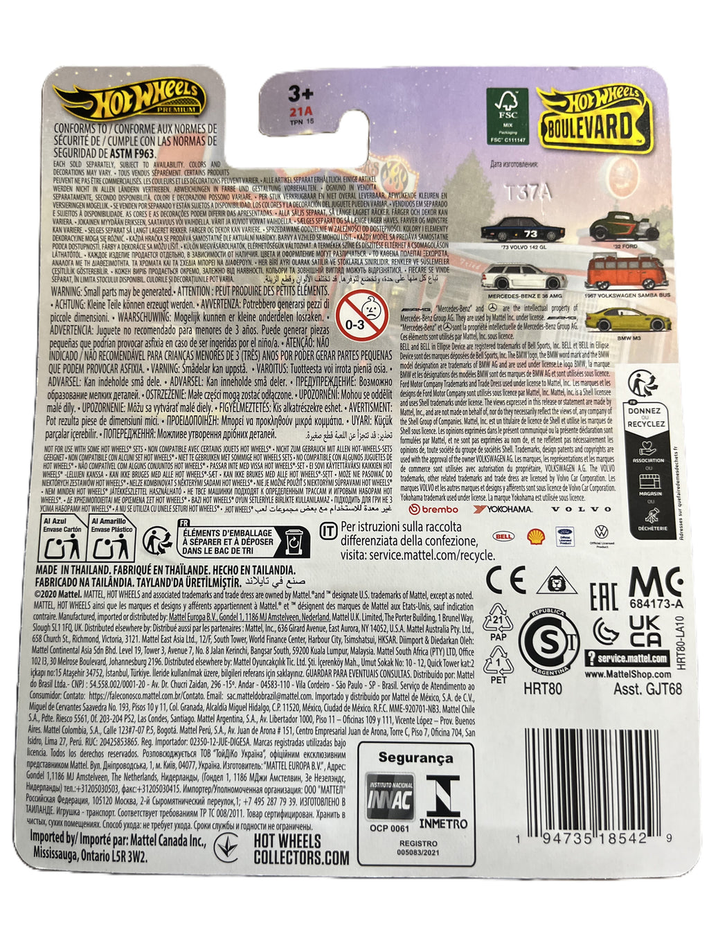 Hot Wheels HRT80 - BMW M3 - Boulevard 115 - Premium