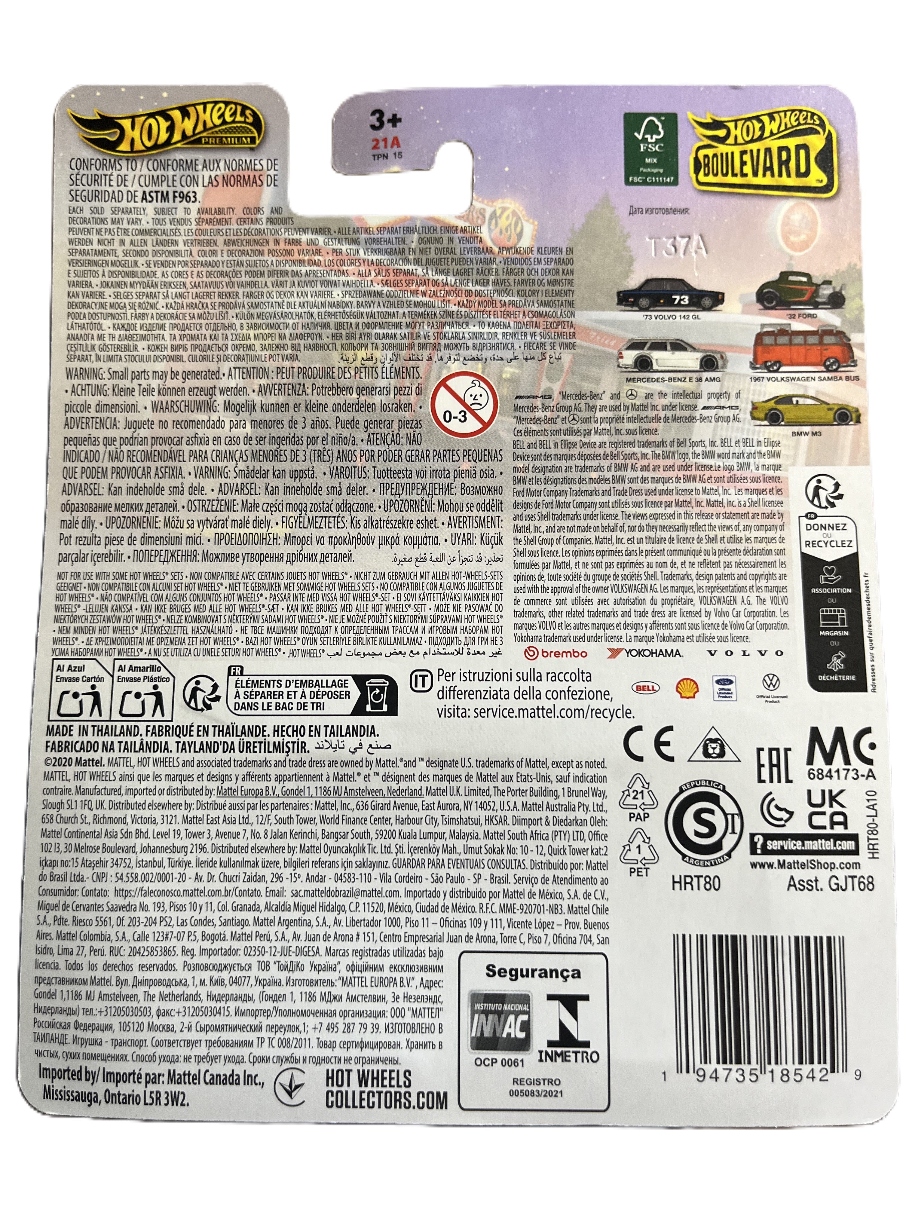 Hot Wheels HRT80 - BMW M3 - Boulevard 115 - Premium