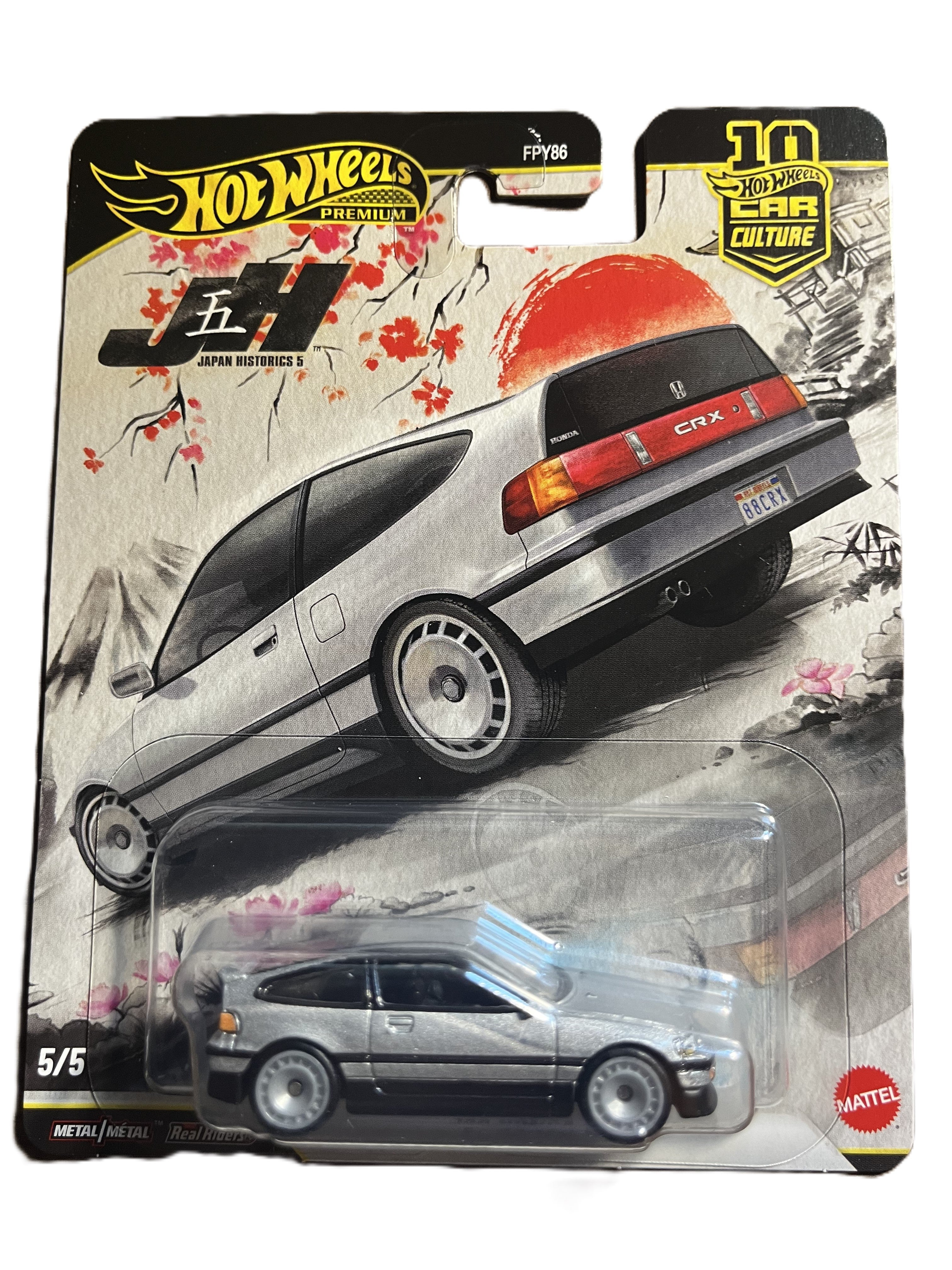 Hot Wheels JKF13 - 88 Honda CRX - JH5 5/5 - Premium