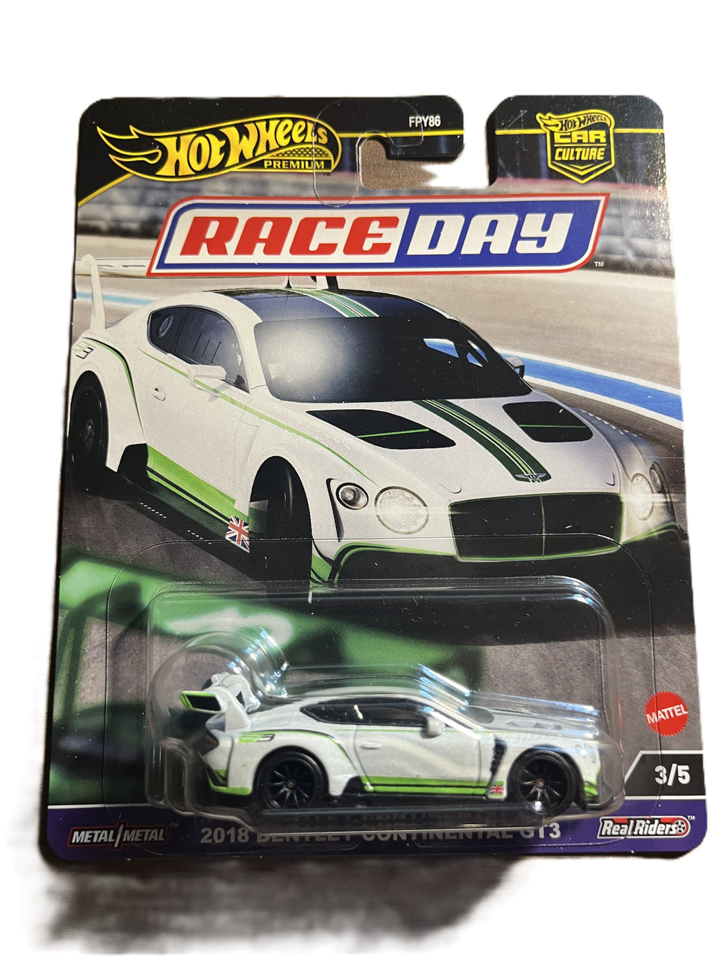 Hot Wheels HRV93 - 2018 Bentley Continental GT3 - Race Day 3/5 - Premium