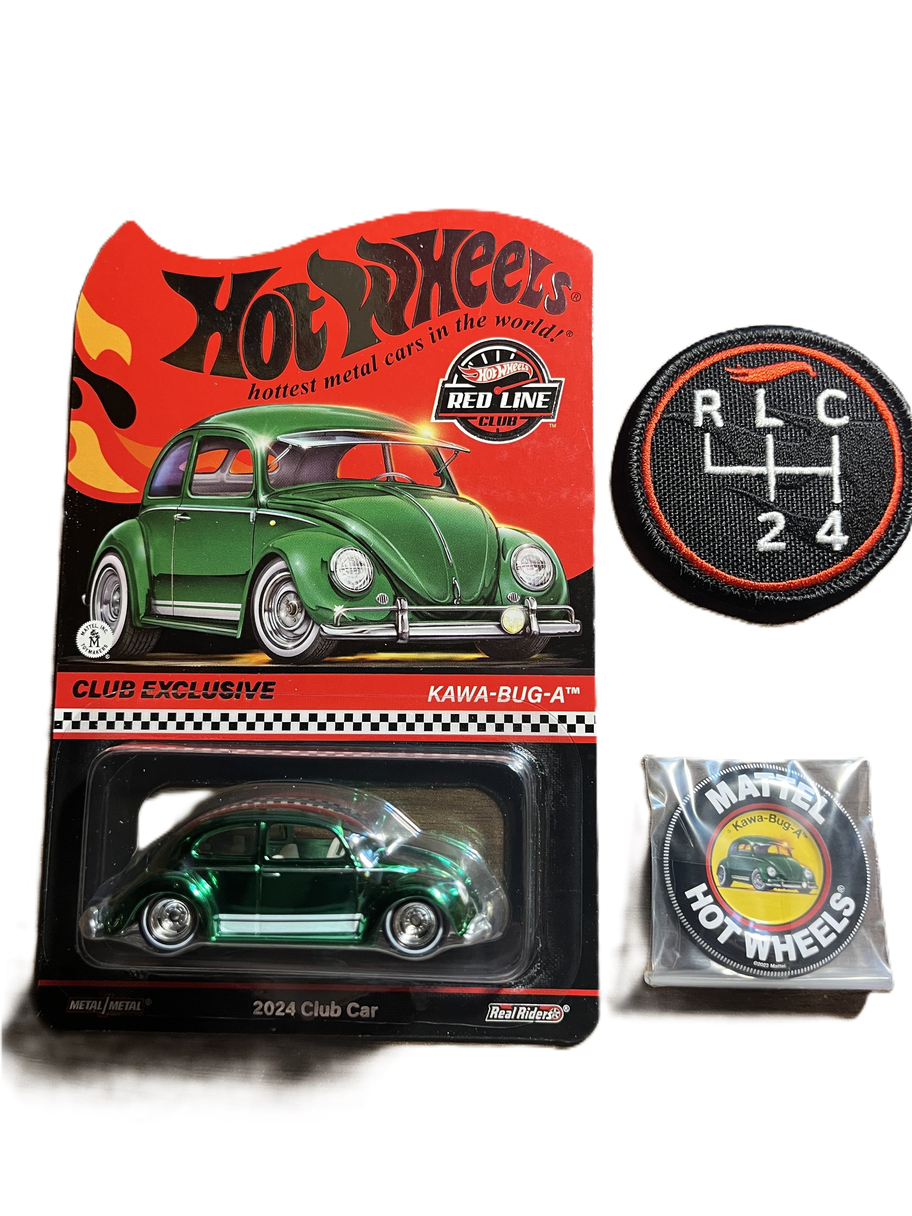 Hot Wheels HWF03 - KAWA-BUG-A - Red Line Club - Sammlermodell - Mitgliedschafts Auto