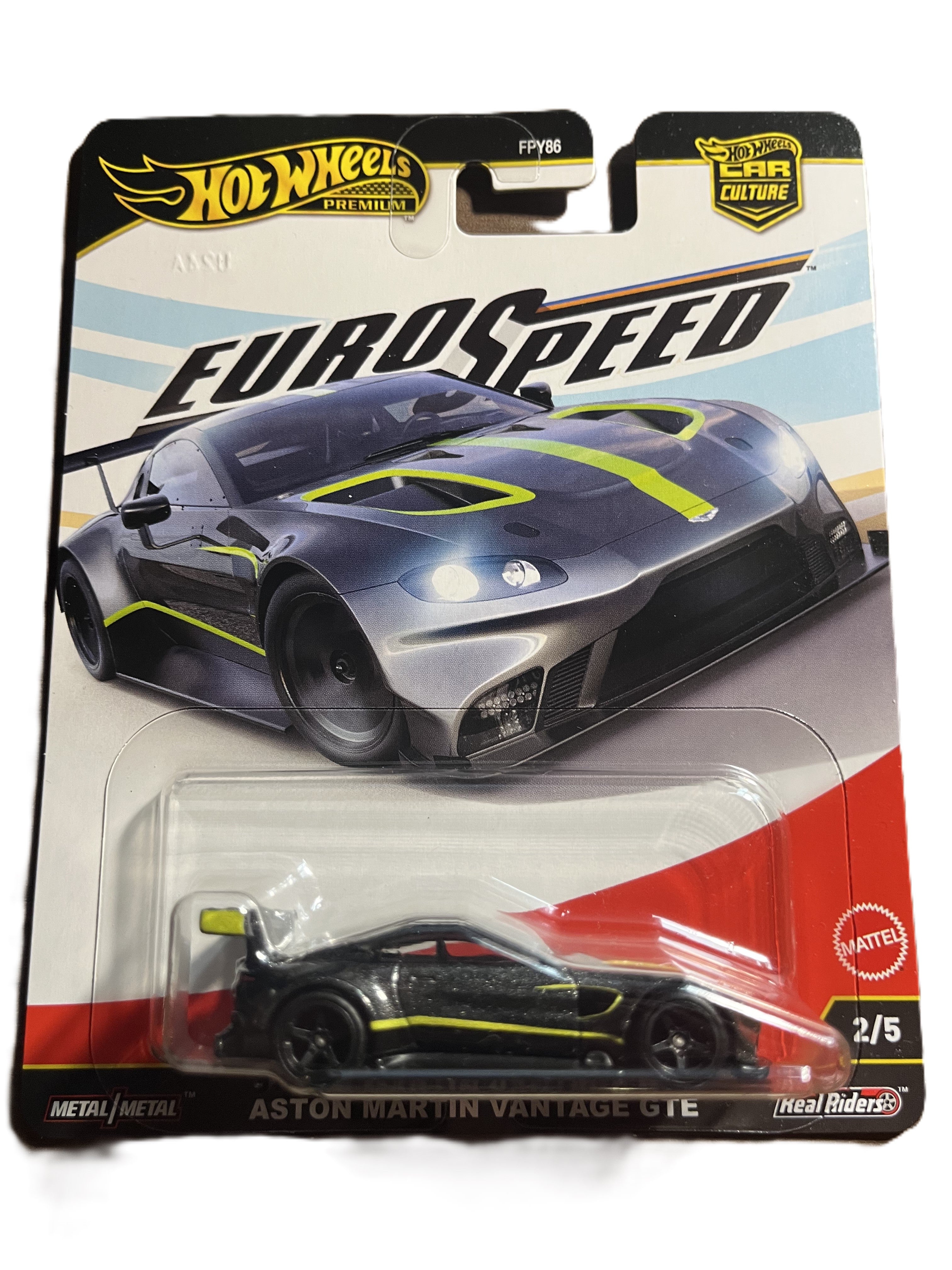 Hot Wheels JBK76 - Aston Martin Vintage GTE - Euro Speed 2/5 - Premium