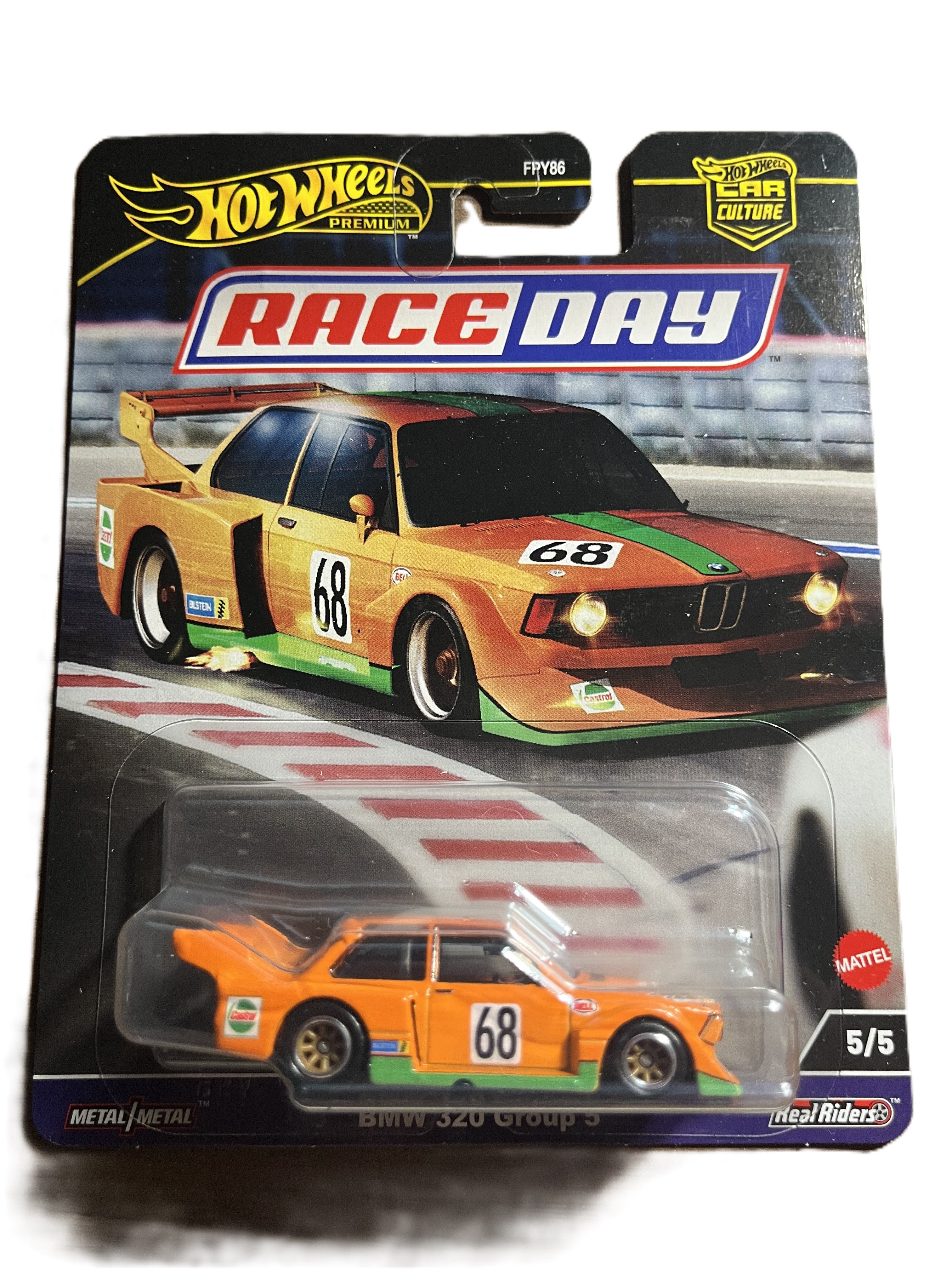 Hot Wheels HRV94 - BMW 320 Group 5 - Race Day 5/5 - Real Riders - Premium