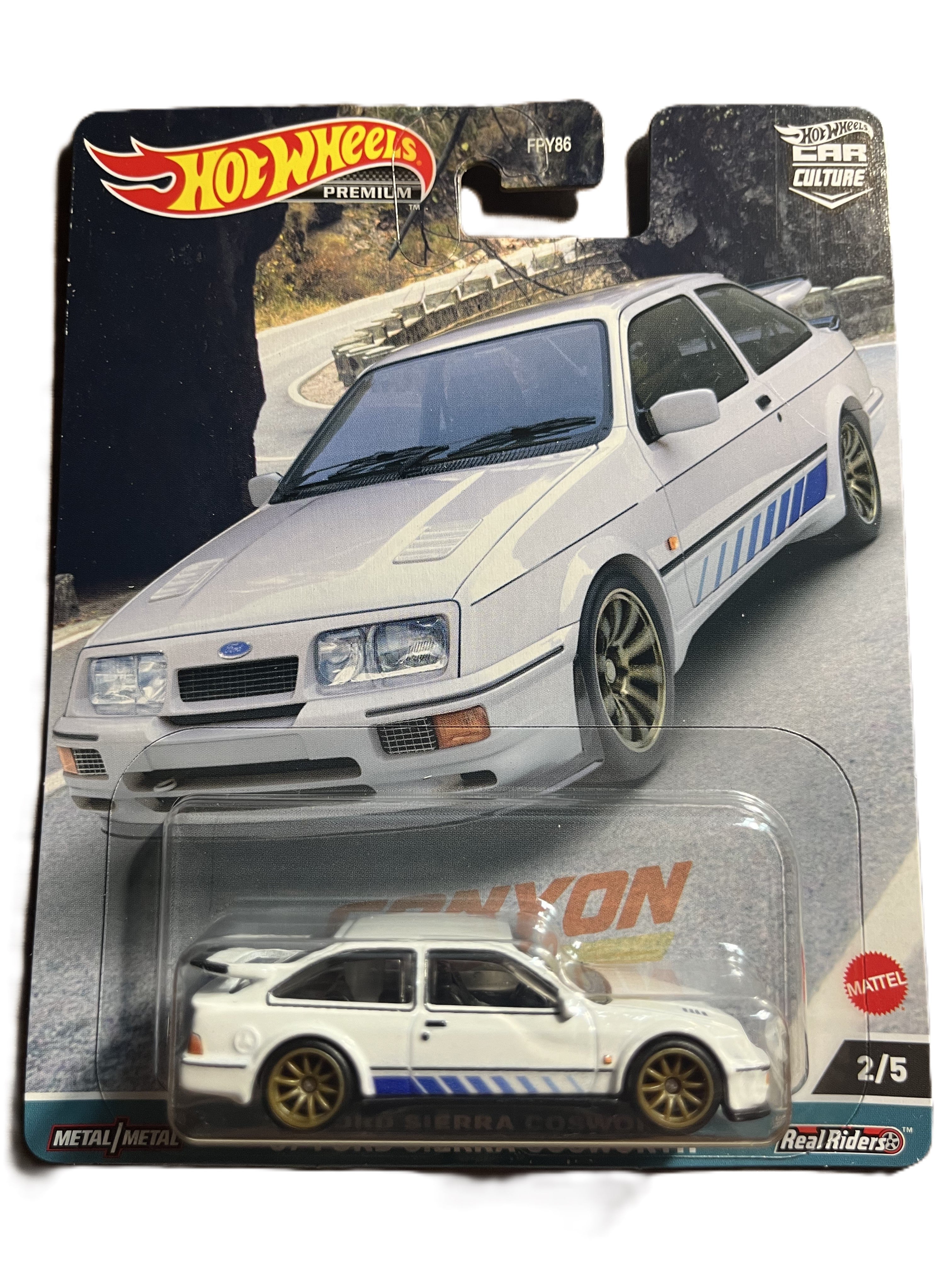 Hot Wheels HKC54 - 87 Ford Sierra Cosworth - Canyon Warriors 2/5 - Premium