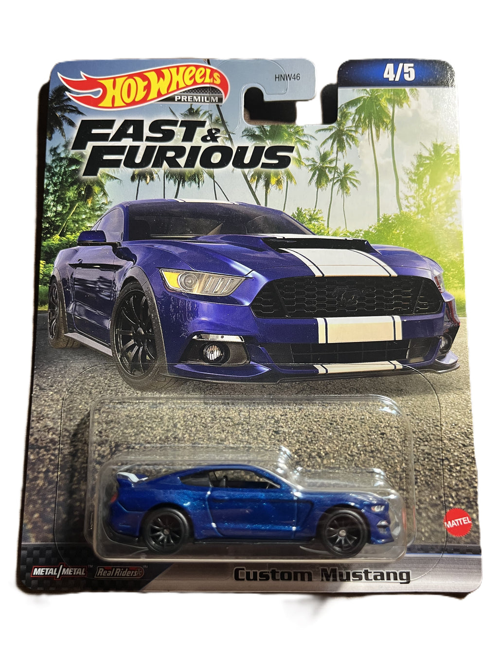 Hot Wheels HNW51 - Custom Mustang - Fast & Furious 4/5 - Premium