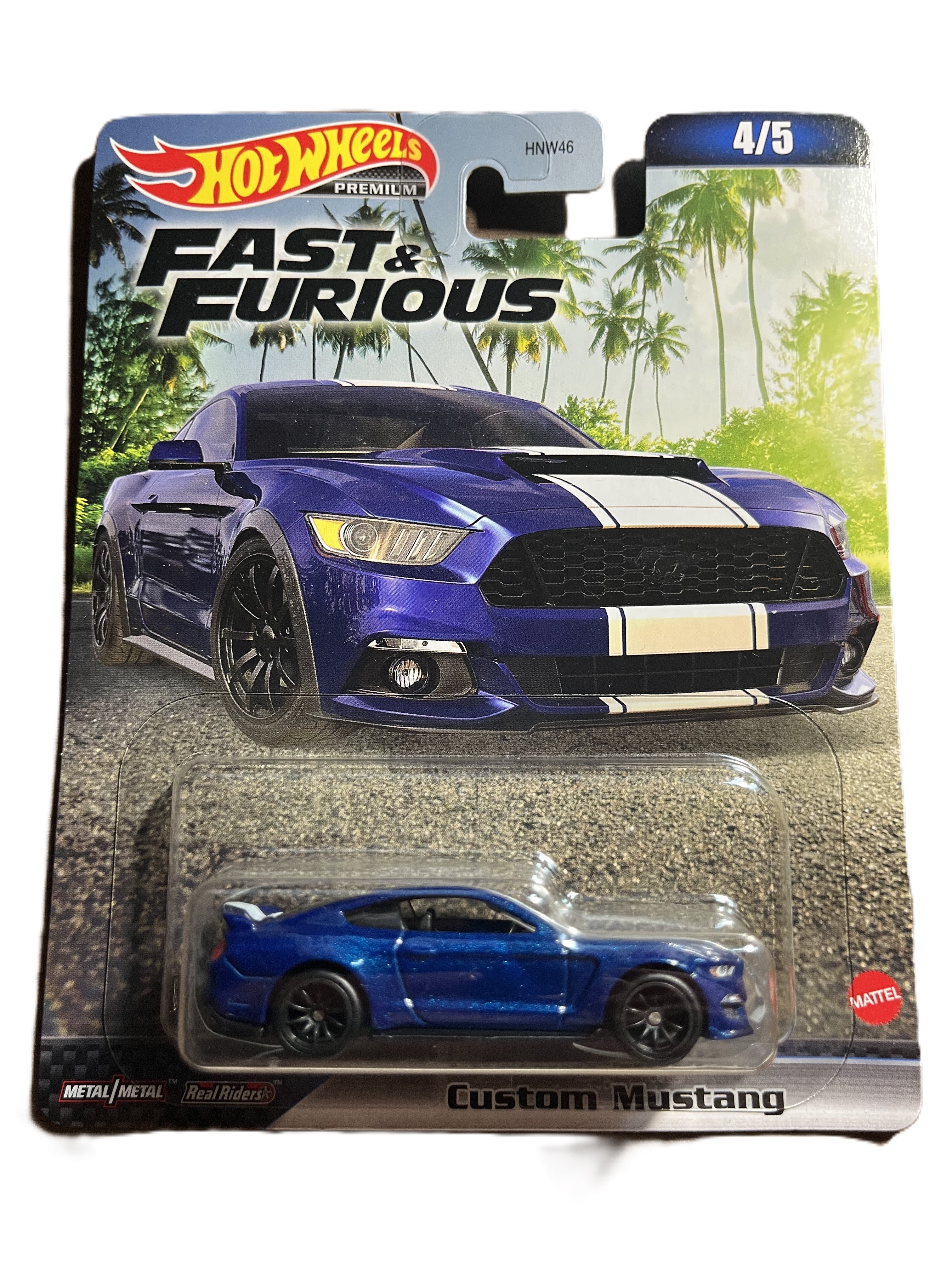 Hot Wheels HNW51 - Custom Mustang - Fast & Furious 4/5 - Premium
