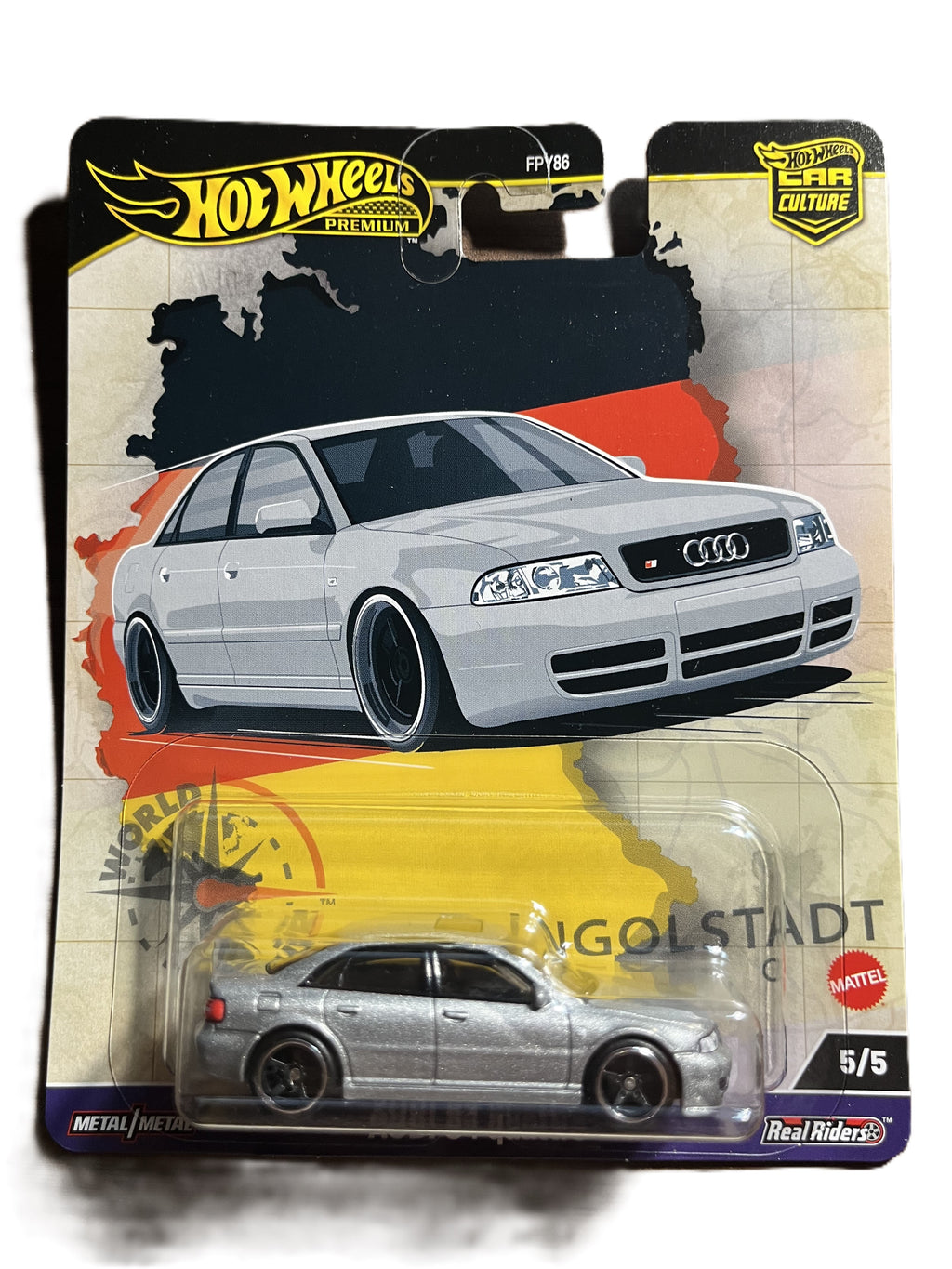 Hot Wheels HRV81 - Audi S4 Quattro - World Tour 5/5 - Premium