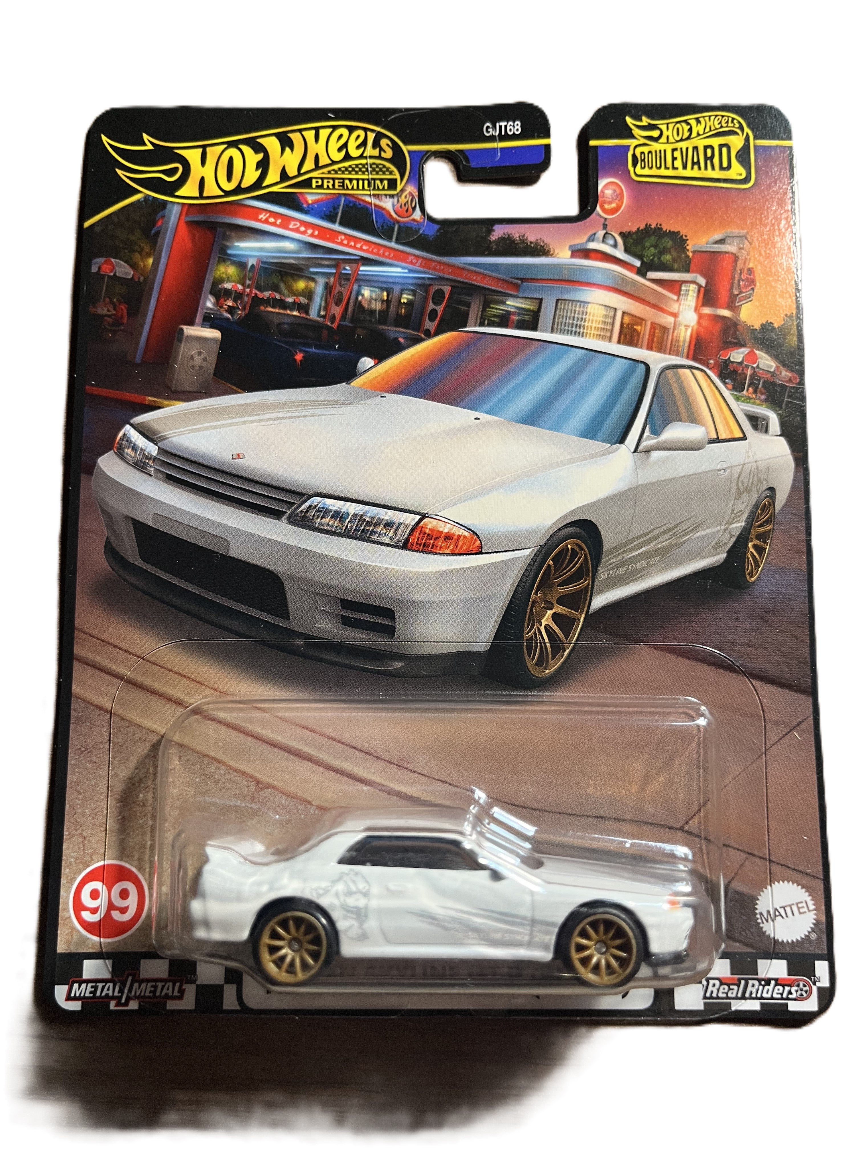 Hot Wheels HRT74 - Nissan Skyline GT-R (BNR32) - Boulevard 99 - Premium