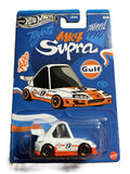 Hot Wheels JCB65 - 94 Toyota Supra - Gulf Tooned 5/5 - long Card Silver Series