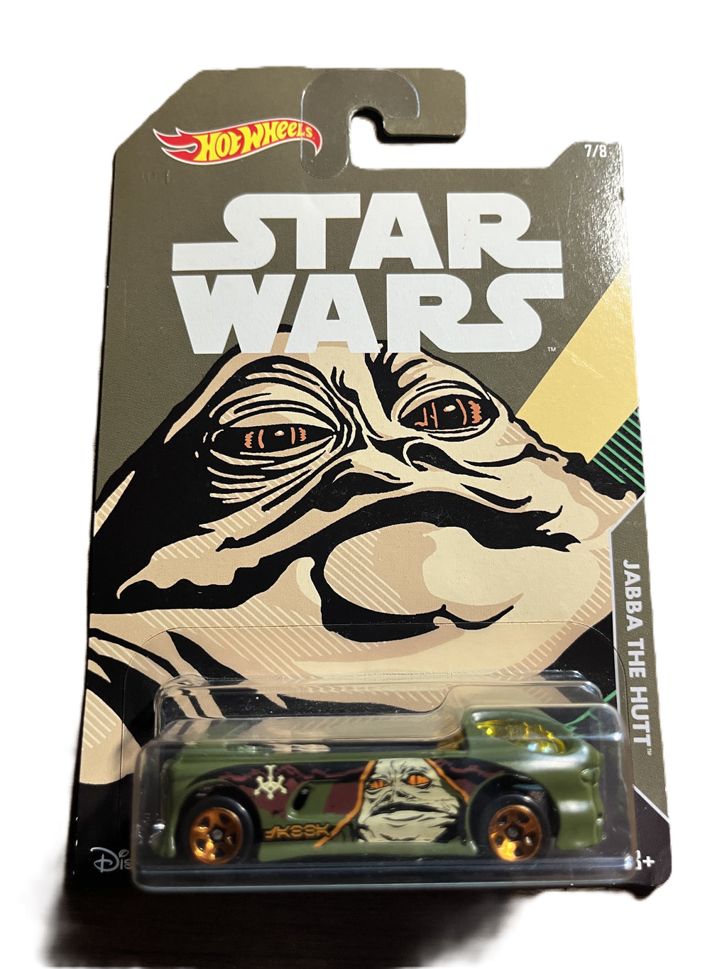 Hot Wheels FKD62 - Star Wars - Jabba the Hutt - 7/8 - long Card