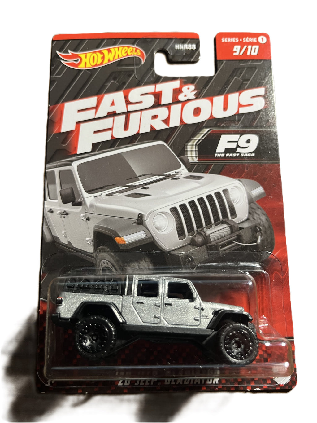 Hot Wheels HNR99 - Jeep Gladiator - Fast & Furious - long Card - Serie 1 - 9/10