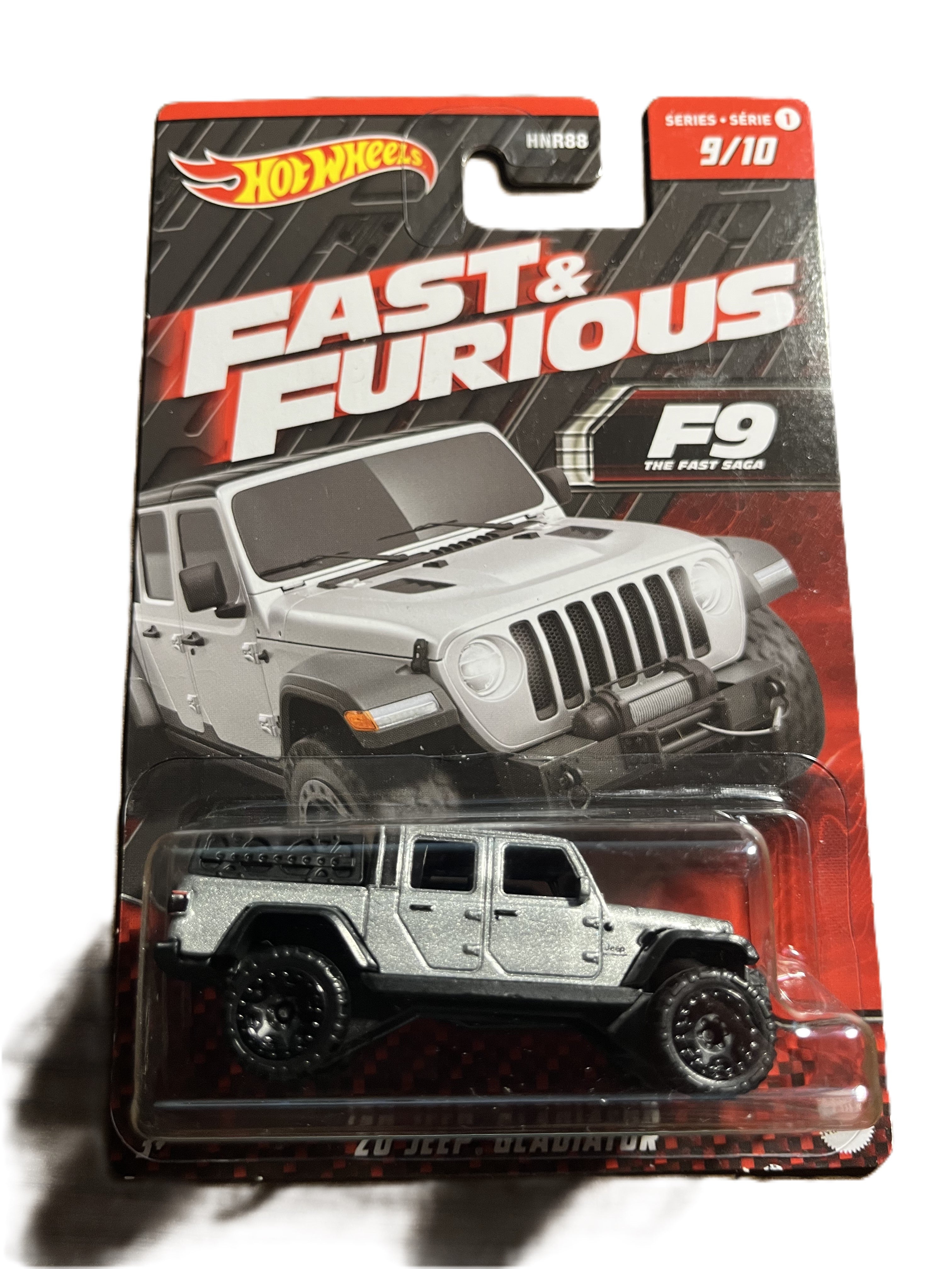 Hot Wheels HNR99 - Jeep Gladiator - Fast & Furious - long Card - Serie 1 - 9/10