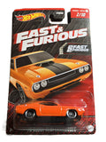 Hot Wheels HNR92 - 70 Dodge Hemi Challenger - long Card - Fast & Furious - Serie 1 - 2/10
